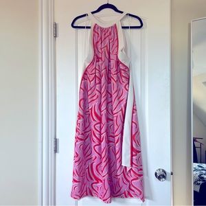 Zara tropical midi shift/coverup